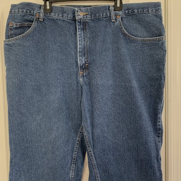 Lee Regular Fit Jeans 100% Cotton Denim Medium Wash Blue Men's Size 46 x 32 - Picture 5 of 8
